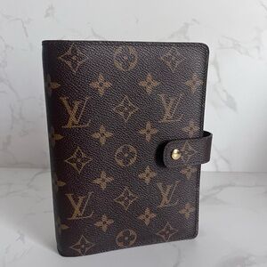 SOLD Louis Vuitton Monogram MM Ring Agenda Cover
